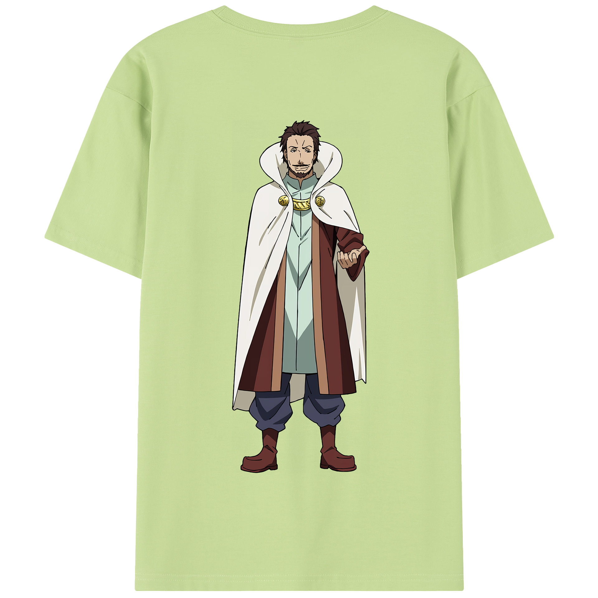 （画像用） 転スラ Regarding Reincarnated to Slime 綿100％半袖Tシャツ（背面プリント）